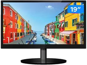 Monitor para PC PCTop Slim MLP190HDMI 19” LED - IPS Widescreen HD HDMI VGA Altura Ajustável