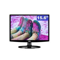 Monitor PC LED Básico Full HD 1080p 75Hz 15,6" Ajuste De Inclinação Furação VESA Para Fixação Preto