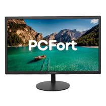 Monitor PCFort 21,5" FHD LED, 60Hz, 5ms, VGA e HDMI, VESA, Preto - F2130
