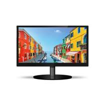 Monitor Pctop 19" LED Slim Preto / VGA / HDMI / Vesa - MLP190HDMI