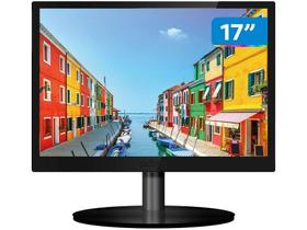 Monitor PCTop LED 17'' 60Hz 5ms HDMI VGA Preto - MLP170HDMI