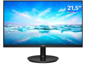 Monitor Philips 221V8LW 21.5", LED Full HD (1920x1080), HDMI/VGA, Preto