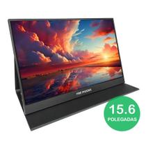 Monitor Portátil 15,6 Full HD IPS com Capa Protetora e Cabos BKY1 Monitor Portátil 15,6 Full HD IPS com Capa Protetora e Cabos BKY1