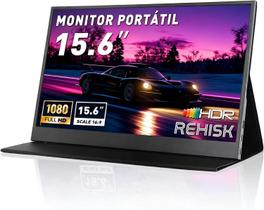 Monitor Portátil Antuvi 15.6 Polegadas Full HD IPS HDR com Alto-falantes e HDMI Monitor Portátil Antuvi 15.6 Polegadas Full HD IPS HDR com Alto-falantes e HDMI