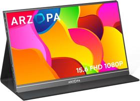Monitor Portátil ARZOPA 15,6 FHD 1080P
