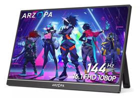Monitor Portátil Arzopa Z1FC 16,1'' 144hz Ultrafino 1080p Fhd Ips Hdmi Usb-c Tela Extendida