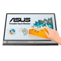 Monitor Portátil Asus LED 15.6 Touch, Full HD, IPS, USB-C, Micro HDMI, Ultra Leve, Cinza Escuro - MB16AMT