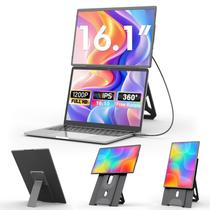Monitor portátil domyfan 16,1" FHD IPS 1200P rotativo