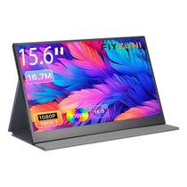 Monitor portátil FLYZUNI 1080P USB-C HDMI de 15,6 polegadas