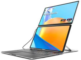 Monitor portátil KEFEYA 14" FHD IPS 1920x1200 pantalla doble