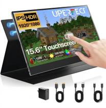 Monitor Portátil Touchscreen Uperfect 15.6" Full HD IPS USB-C HDMI 10 Toques Monitor Portátil Touchscreen Uperfect 15.6" Full HD IPS USB-C HDMI 10 Toques