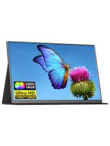 Monitor Portátil Ultra Sllin Viagens Trabalho Tipe-c Hdmi Cor Preto 110v/220v Tomate MTM-1506