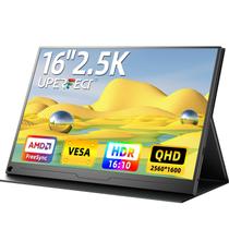 Monitor portátil UPERFECT 2.5K de 16 polegadas QHD HDR FreeSync Monitor portátil UPERFECT 2.5K de 16 polegadas QHD HDR FreeSync