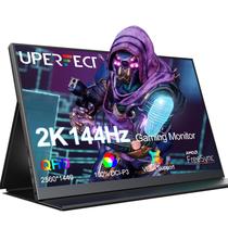 Monitor portátil UPERFECT 2K 144 Hz 17,3" para jogos de laptop