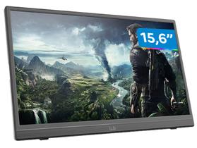 Monitor Portátil WB 15,6" Full HD 60Hz 12322 IPS Horizontal e Vertical WBMP01BK