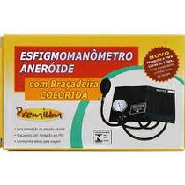 Monitor Pressão Esfigmomanômetro Premium Braçadeira Col
