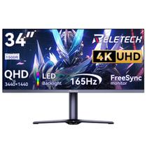 Monitor Reletech G34WQ Curvo Ultrawide 34" 165Hz 1ms Monitor Reletech G34WQ Curvo Ultrawide 34" 165Hz 1ms