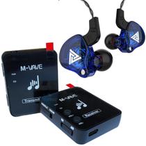 Monitor Retorno De Palco M-Vave S/ Fio Fone Profissional