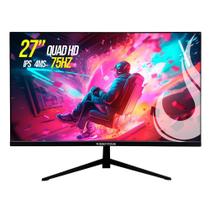Monitor Rise Mode 27", QHD, 4ms, IPS, FreeSync, HDMI e DisplayPort, sRGB 99%, Preto - RM-MOG-27F752K-B Monitor Rise Mode 27", QHD, 4ms, IPS, FreeSync, HDMI e DisplayPort, sRGB 99%, Preto - RM-MOG-27F752K-B