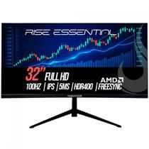 Monitor Rise Mode Essential, 32 Pol, Full HD, IPS, 100Hz, 99% sRGB, HDMI/VGA, FreeSync, RM-MOG-32F100FH-B