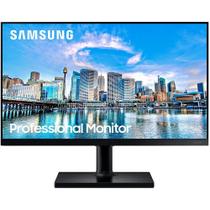 Monitor Samsung 24 Full HD, 75Hz, IPS,HDMI e DisplayPort, FreeSync, Ajuste de Angulo, VESA - LF24T450FQLMZD