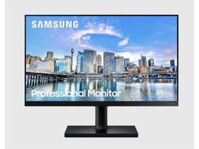Monitor Samsung 24 Ips Full Hd 75hz 5ms Hdmi Altura e Rotacao Display Port Freesync Vesa - Lf24t450