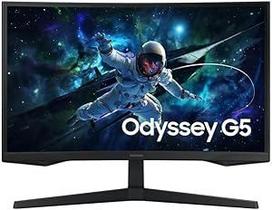 Monitor samsung 27" gamer odyssey g5 led/va ls27cg552elmzd
