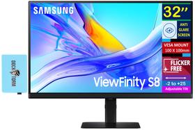 Monitor Samsung 32 ViewFinity S8 (S80UD) 4K UHD VA com HDR10