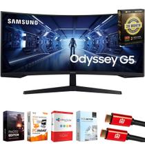 Monitor Samsung 34 Odyssey G55T WQHD 165 Hz 1 ms (MPRT) HDR