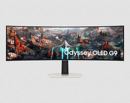 Monitor Samsung Gamer 49 Pol G9 Odyssey LS49C Oled 240Hz Prata