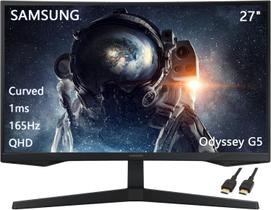 Monitor Samsung Odyssey G55C 27" Curvo QHD 165Hz 1ms Monitor Samsung Odyssey G55C 27" Curvo QHD 165Hz 1ms