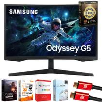 Monitor Samsung Odyssey G55C QHD 1000R 27" Curvo