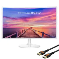 Monitor Samsung para jogos empresariais 27 FHD com LED curvo