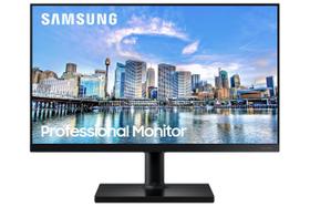 Monitor Samsung T450 24" FHD, Tela Plana, 75Hz, 5ms, HAS, HDMI, FreeSync, Game Mode - Preto