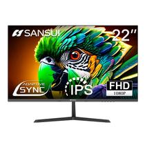 Monitor SANSUI ES-22X3 IPS 1080P 75 Hz HDMI/VGA de 22 polegadas