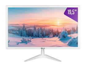 Monitor Skul 19,5 Office Led 5Ms Hdmi+Vga White - Sm1955Msyw Monitor Skul 19,5 Office Led 5Ms Hdmi+Vga White - Sm1955Msyw