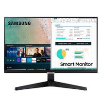 Monitor Smart Samsung 24 Full HD, HDMI e VESA, IPS, SmartHub, HDR, Bluetooth, Plataforma Tizen, AirPlay 2 - LS24AM506NLMZD