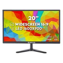 Monitor Soyo 20" LED HD HDMI VGA SM200-L03 Bivolt