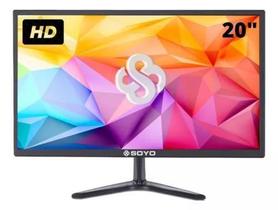 Monitor Soyo Led 20'' Widescreen Sm200-l03 Vga Hdmi - Everex computer Monitor Soyo Led 20'' Widescreen Sm200-l03 Vga Hdmi - Everex computer