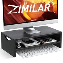 Monitor Stand Riser de 2 camadas semelhantes para PC e laptop iMac