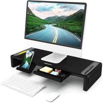 Monitor Stand Riser OiMaster dobrável ajustável com armazenamento