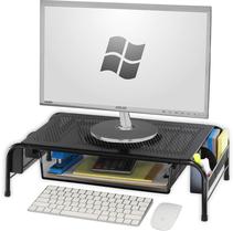 Monitor Stand Riser Simple Houseware Metal com gaveta