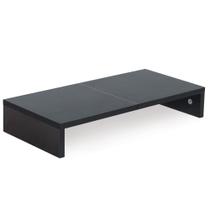 Monitor Stand Riser TEAMIX 20 polegadas de madeira preta