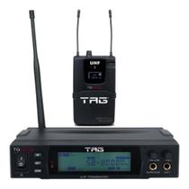 Monitor Tag Sound Sem Fio Com Receptor Bodypack True Tg-9000 - Tagima