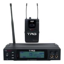 Monitor Tag Sound Sem Fio Com Receptor Bodypack True Tg-9000