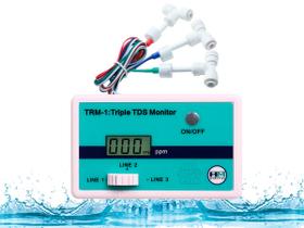Monitor TDS STD Triplo Em Linha 3 In-line HM Digital TRM-1