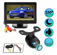 Monitor Tela LCD 4,3 + Camera de Ré Borboleta