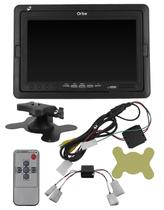 Monitor Tela Painel 7 Polegadas Orbe 2 Entradas Vídeo 12V E