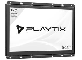 Monitor touch screen open frame capacitivo multitoque hdmi wide 15.6 spider wave
