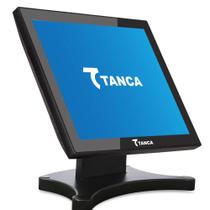 Monitor Touch Screen Tanca TMT-530 15" Capacitivo USB VGA HDMI, Base Ajustável Preto